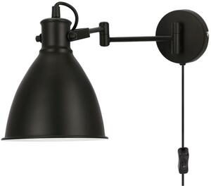 Candellux Espera oldalfali lámpa 1x40 W fehér-fekete 21-85238