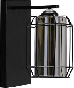 Candellux Jonera oldalfali lámpa 1x40 W fekete-füst színű 21-08411