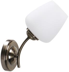 Candellux Zina oldalfali lámpa 1x40 W fehér-patina 21-22561