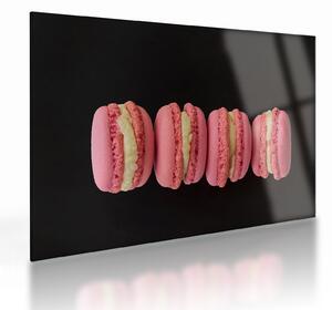 Macaroons képe (üvegen) (70x50 cm)