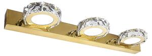Fali lámpa LED APP1939-3W GOLD