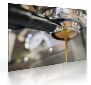 Kép - espresso (üvegen) (70x50 cm)