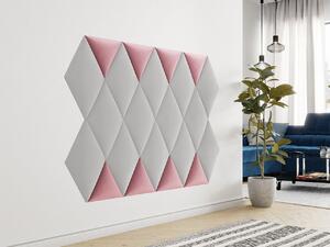 Kárpitozott panel 33x33 cm Box III (rózsaszín). 1070010