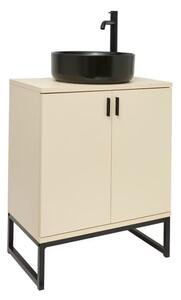 Fürdőszobaszekrény mosdóval Ceramia Easy 60x73x36 cm jázmin matt EASYUMDB7