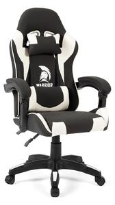 Szövet Gamer szék Warrior Basic 1-F fehér-fekete