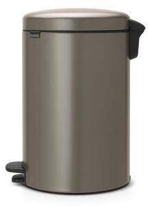 Szürke acél pedálos szemetes 30 l NewIcon – Brabantia