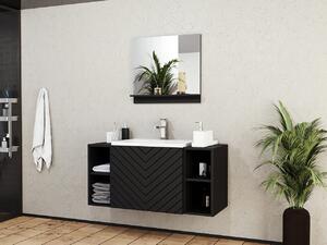 Fürdőszoba bútor IX Nadalo (fekete). 1070173