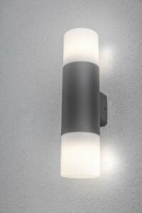 Lámpa Kerti lámpatest CORTA-AUD,2xE27,2xMAX.25W,IP44,AC220-240V,50-60Hz,falra szerelhető fel/le, grafit