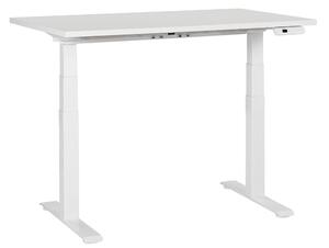 Elektromosan állítható asztal DESTINES Fehér 120 cm 72 cm