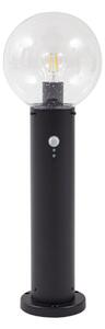 Kültéri Lámpa Lindby, Dangan, dimmable, Fekete, Terasz, Üveg, Modern