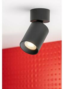 Lámpa Mennyezeti lámpatest FARGO 2, aluminium,, 70x166mm, IP20, max 20W, kör, fekete