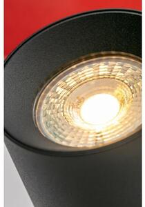 Lámpa Mennyezeti lámpatest FARGO 2, aluminium,, 70x166mm, IP20, max 20W, kör, fekete
