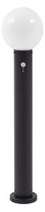 Kültéri Lámpa Lindby, Dangan, dimmable, Fekete, Terasz, Üveg, Modern