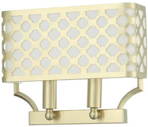 Orlicki Design Verno oldalfali lámpa 2x12 W fehér-arany OR84603