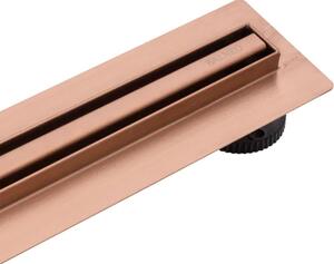 Balneo Slim & Low ProLine Copper lineáris lefolyó 70 cm A0401090201-2