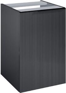 Elita Soho szekrény 40x52.4x63.5 cm oldalt függő fekete 169409
