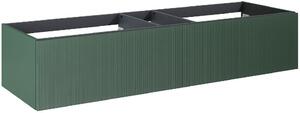 Elita Soho Slim szekrény 160x45.3x31.8 cm Függesztett, mosdó alatti zöld 169487