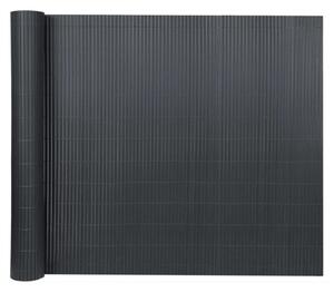 KONDELA Kerti térelválasztó, fekete, 300x100 cm, ABEO
