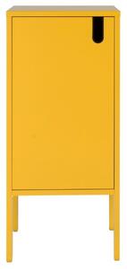 Matt mustársárga lakkozott szekrény Tenzo Uno 40 x 40 cm