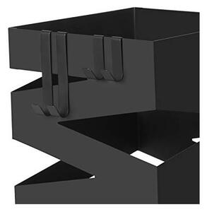 Esernyőtartó, Songmics, LUC16B, fekete, 15.5x15.5x49 cm
