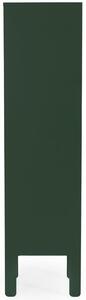 Matt zöld lakkozott könyvespolc Tenzo Uno 152 x 40 cm