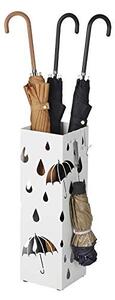 Esernyőtartó, Songmics, fehér, 15.5x15.5x49 cm