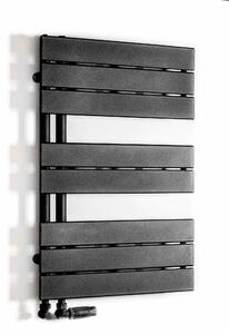 Luxrad Atakama fürdőszoba radiátor dekoratív 119.5x50 cm fekete ATA1195500S040