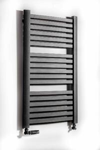 Luxrad Kastor fürdőszoba radiátor dekoratív 139.5x58 cm szürke/grafit KAST1395580S007