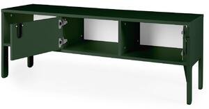 Matt zöld lakkozott TV asztal Tenzo Uno 137 x 40 cm
