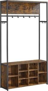 Fogas, Vasagle, barna, 100x32x180 cm