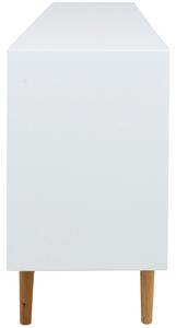 Fehér lakkozott komód Tenzo Svea 225 x 44 cm