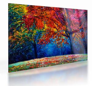 Természetfestmény képe (üvegen) (70x50 cm)