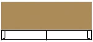 Matt fehér lakkozott komód Tenzo Lipp I. 176,5 x 43 cm