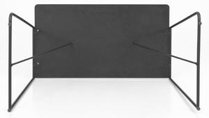 Fekete lakkozott munkaasztal Tenzo I. munka 100 x 55 cm