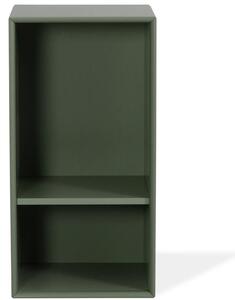 Zöld lakkozott moduláris könyvespolc Tenzo Z 36 x 32 cm