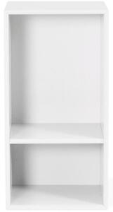 Fehérre lakkozott moduláris könyvespolc Tenzo Z 36 x 32 cm