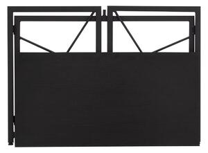 Fekete munkás összecsukható asztal Tenzo Összecsukható 100 x 50 cm