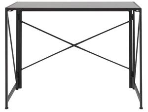 Fekete munkás összecsukható asztal Tenzo Összecsukható 100 x 50 cm