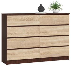Komód Keanu III (wenge + sonoma tölgy). Akció -15%