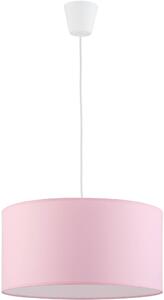 TK Lighting Rondo függőlámpa 1x15 W fehér-rózsaszín 3231