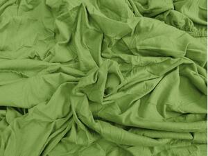 Jersey zöld lepedő EXCLUSIVE 180x200 cm