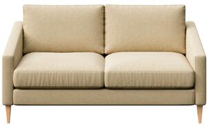 Bézs színű szövet kétszemélyes kanapé Ame Yens Karoto 170 cm