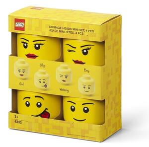 Műanyag gyerek tárolódoboz készlet 4 db-os Multi-Pack - LEGO®