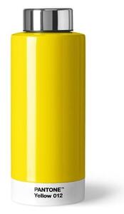 Sárga rozsdamentes acél ivópalack 630 ml Yellow 012 – Pantone