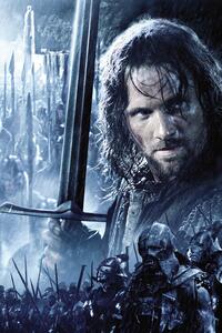 Művészi plakát A gyűrűk ura - Aragorn, (26.7 x 40 cm)