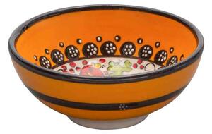 Nimet tapaszos bowl , leveses tál 12 cm narancssárga