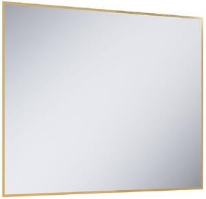 Elita Sharon Square tükör 100x80 cm négyszögletes világítással arany 169521