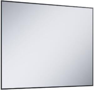 Elita Sharon Square tükör 100x80 cm négyszögletes világítással fekete 169517