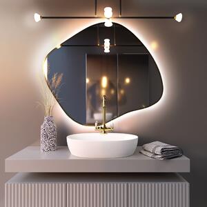 Baltica Design Bright Stain III tükör 80x70 cm világítással arany 5904107920573