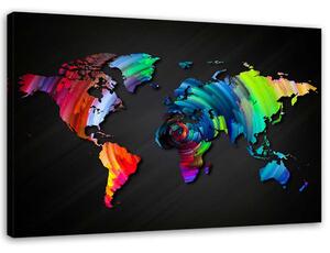 Gario Vászonkép VilágtérVászonkép Több színnel Méret: 60 x 40 cm